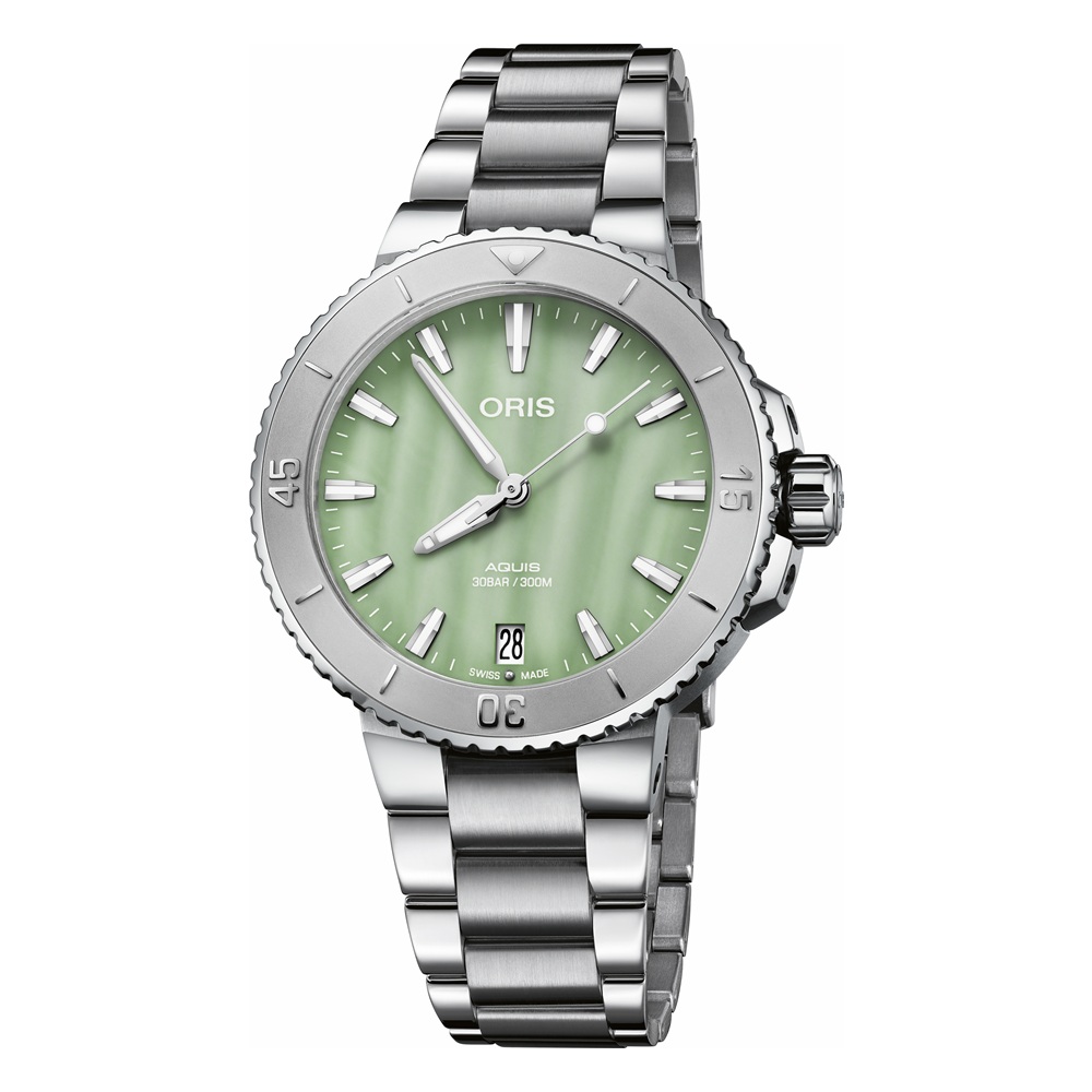 ORIS  Женские швейцарские часы, автоматический механизм, сталь, 36,5 мм